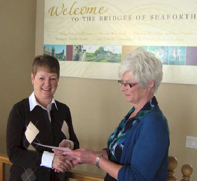 Carolyn Gilfillan of Exeter, Ontario Winner of our 2010 Contest